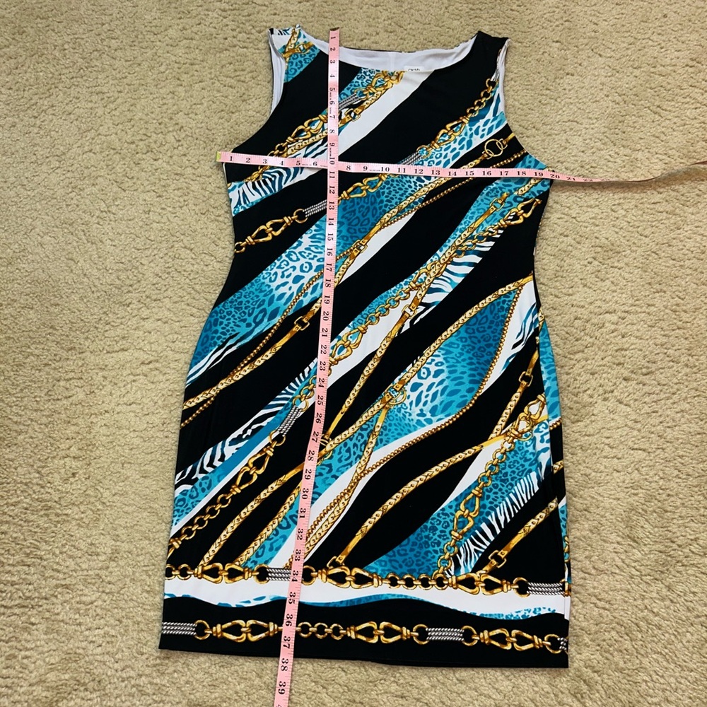 🩵Cache Printed Stretch Dress🩵 - Picture 9 of 11